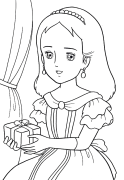 Prinses Sarah Online Coloring